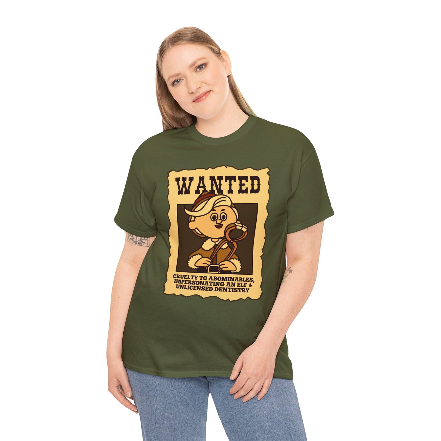 Impersonating an Elf! Unisex Heavy Cotton Tee