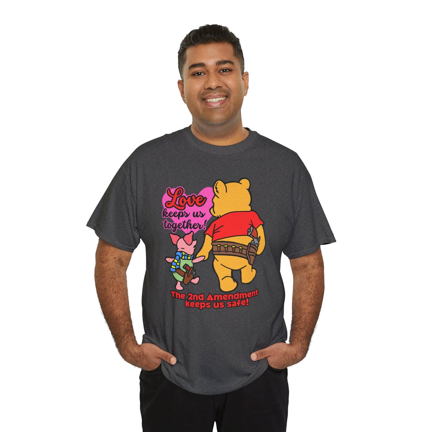 The 2nd Keeps Us Safe! Unisex Heavy Cotton Tee