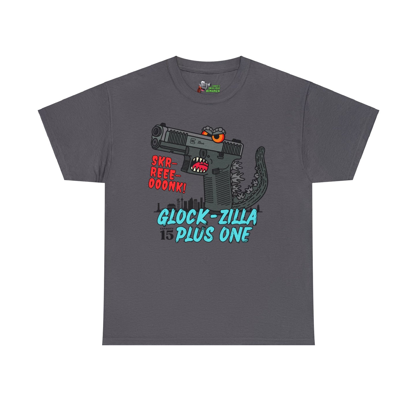 Glock-zilla! Unisex Heavy Cotton Tee