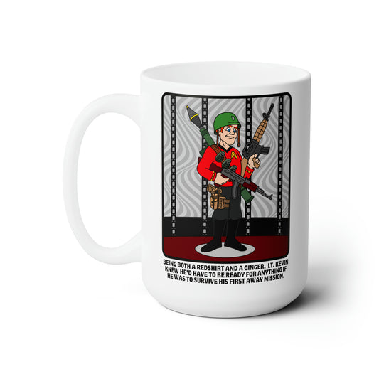 Ginger Redshirt Ceramic Mug 15oz