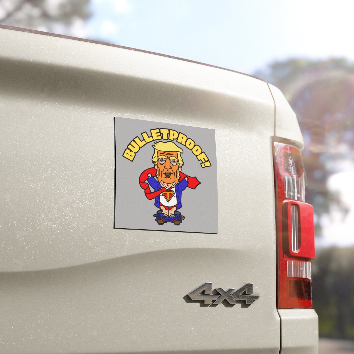 Bulletproof! Car Magnets