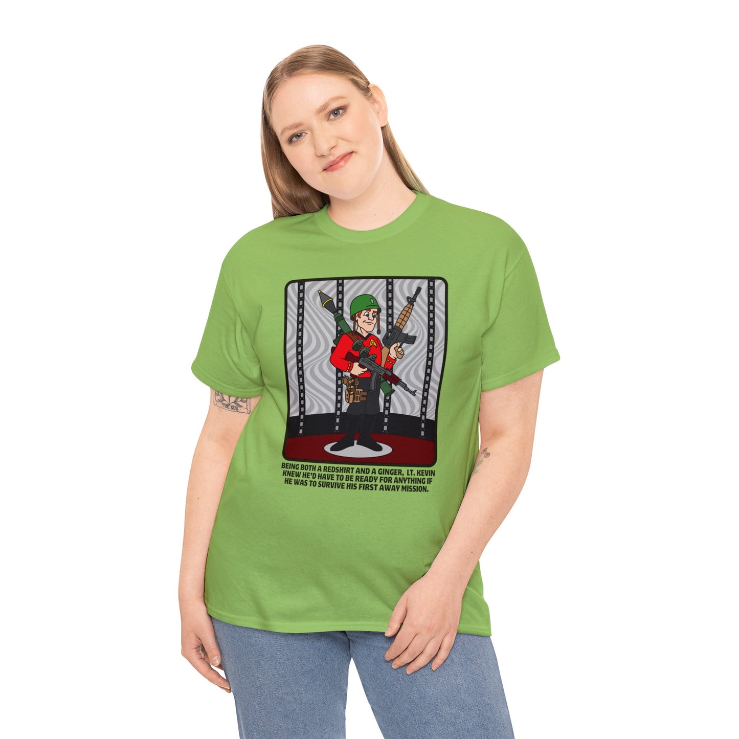Ginger Redshirt Unisex Heavy Cotton Tee