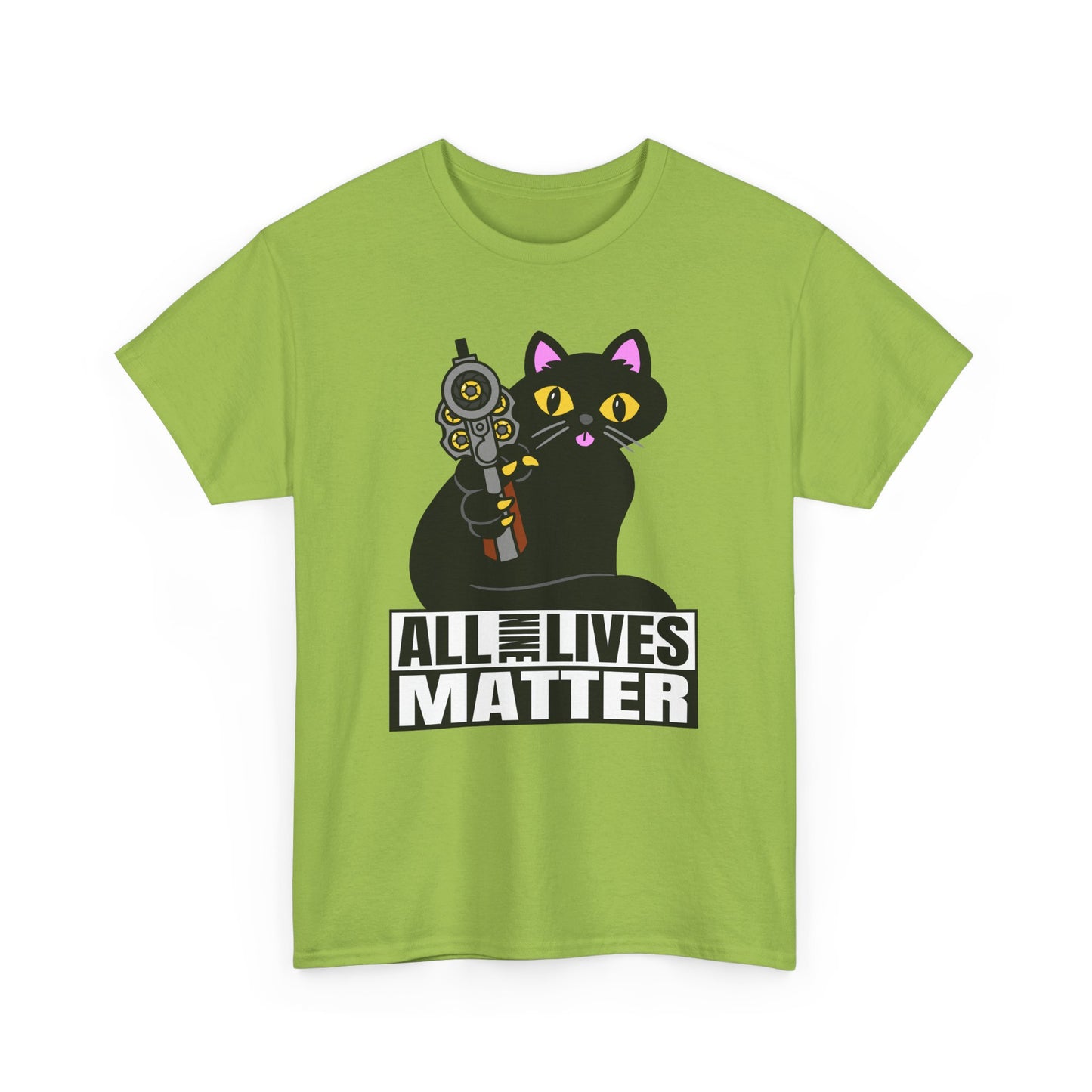 ALL9LIVES Matter! Unisex Heavy Cotton Tee