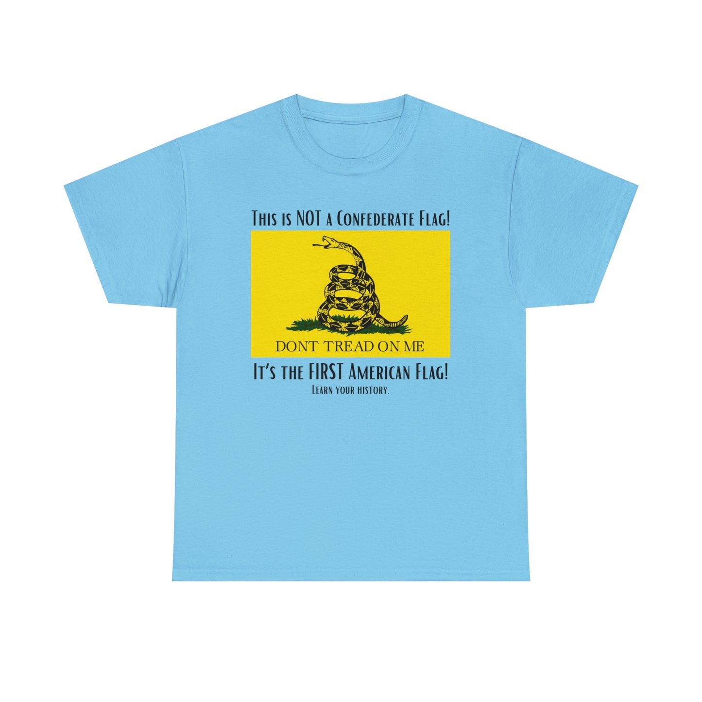 1st American Flag Unisex Heavy Cotton Tee