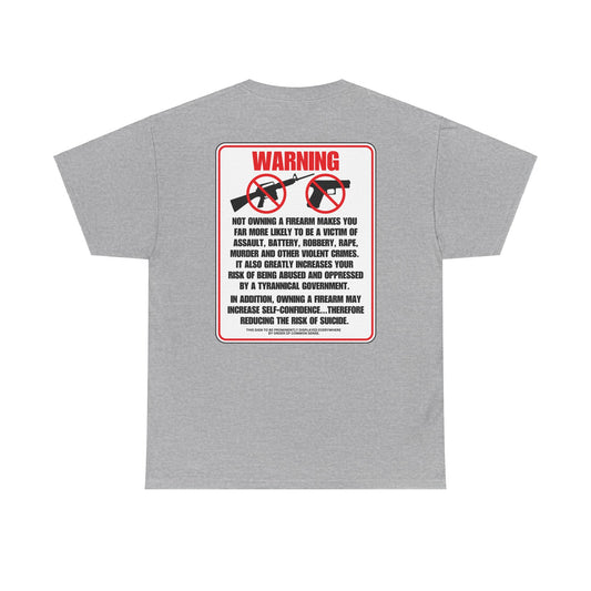 Firearm Safety! Unisex Heavy Cotton Tee