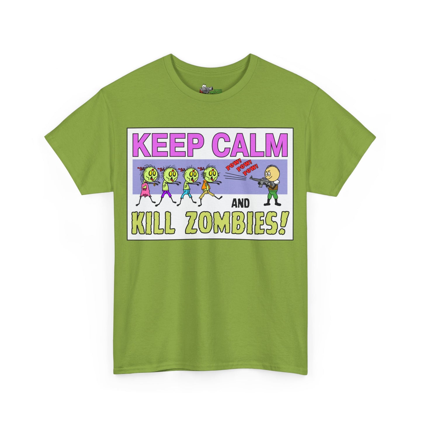 Kill Zombies! Unisex Heavy Cotton Tee