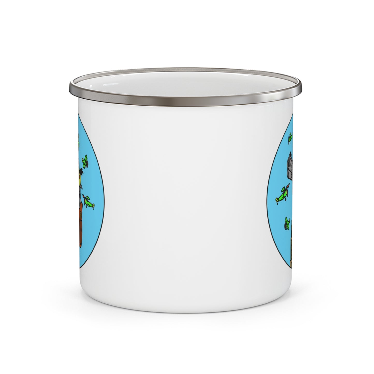 NYC's Worst Nightmare! Enamel Camping Mug