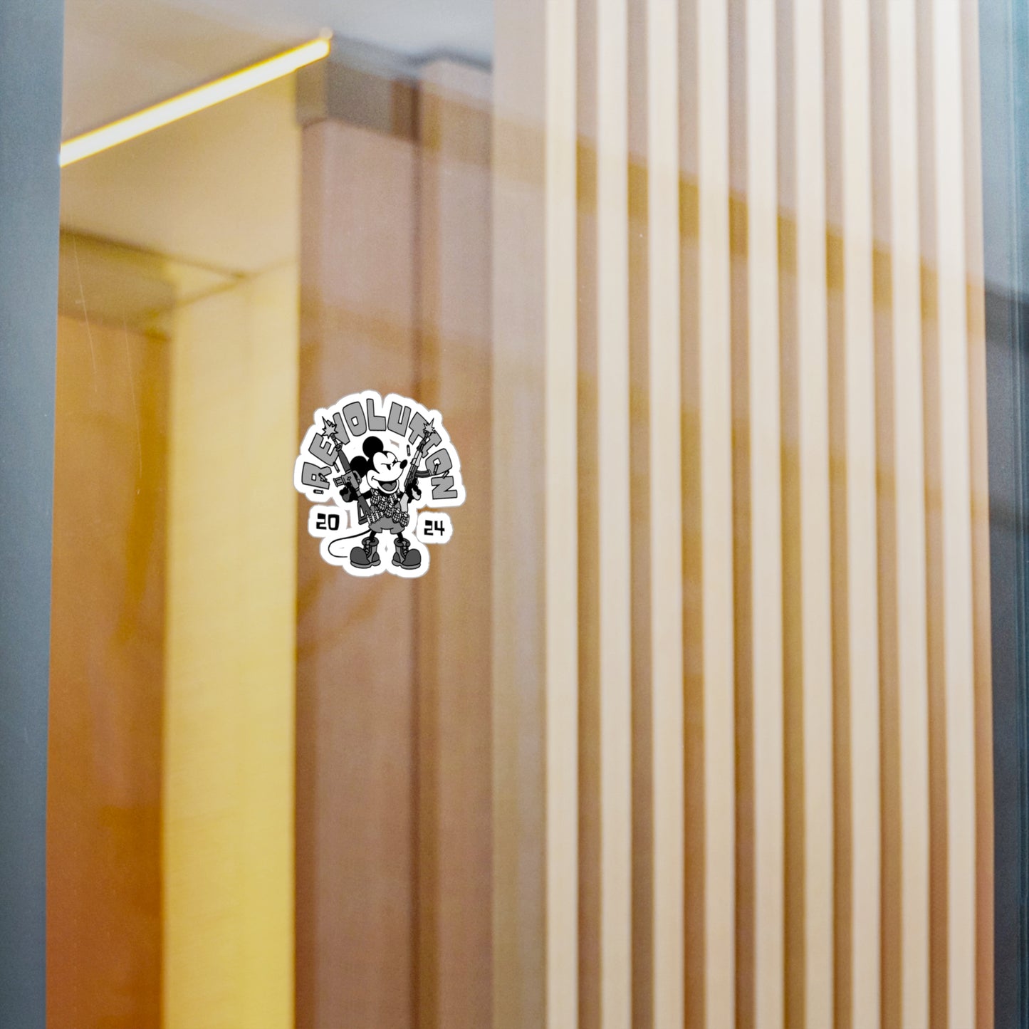 Revolutionary Willie 2024! Kiss-Cut Vinyl Decals