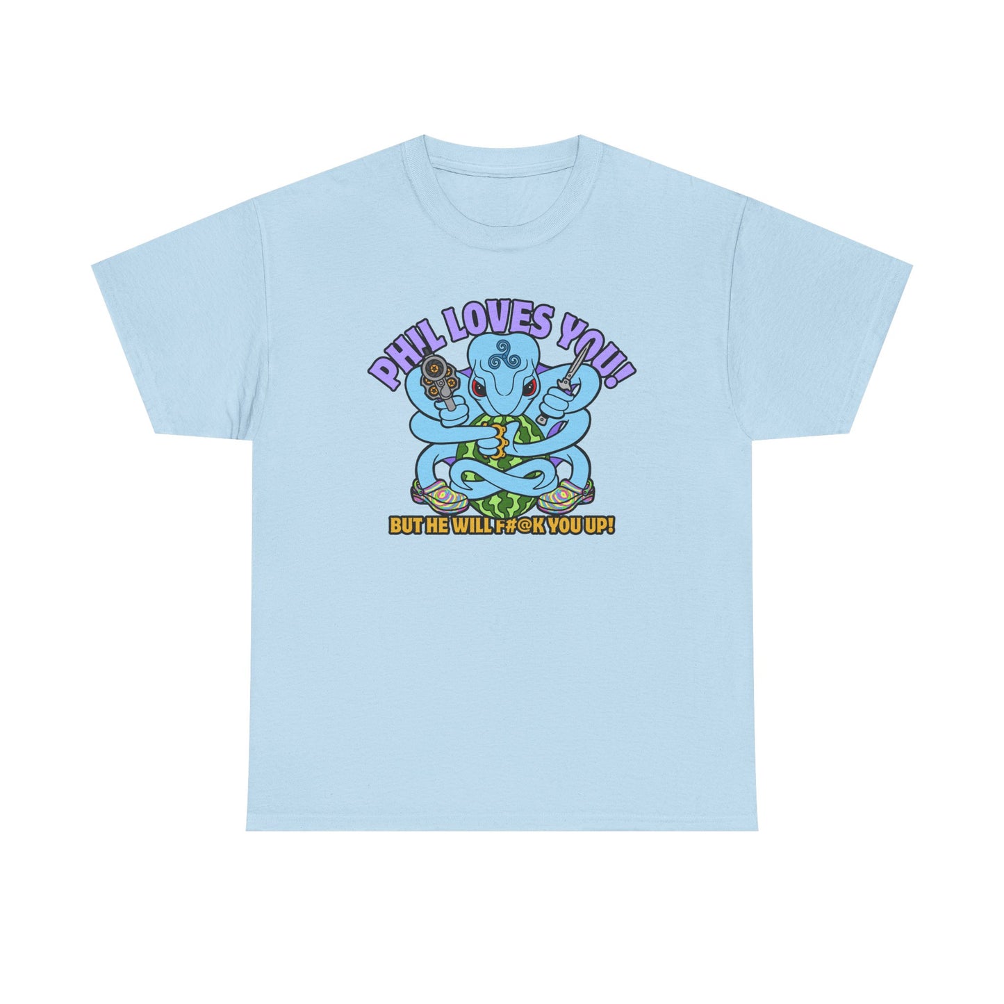 Phil Loves You! Unisex Heavy Cotton Tee