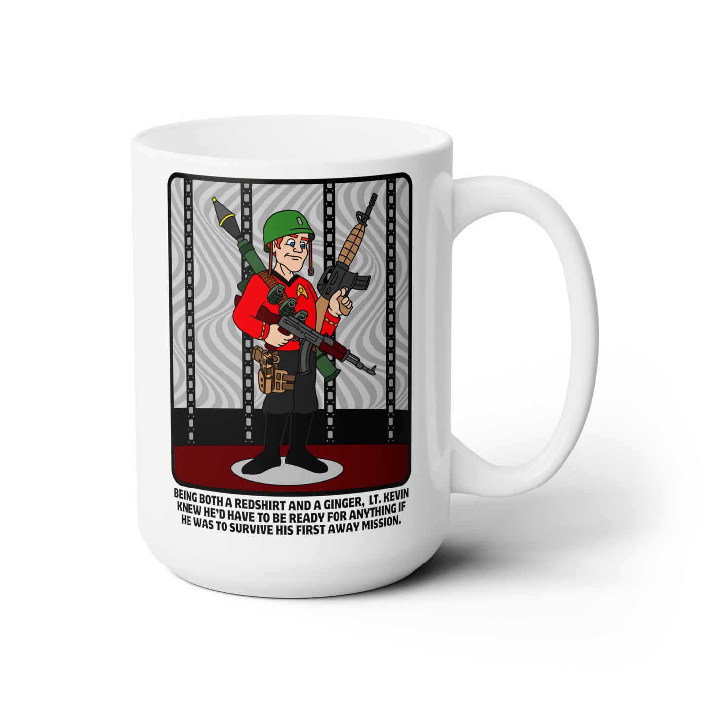 Ginger Redshirt Ceramic Mug 15oz