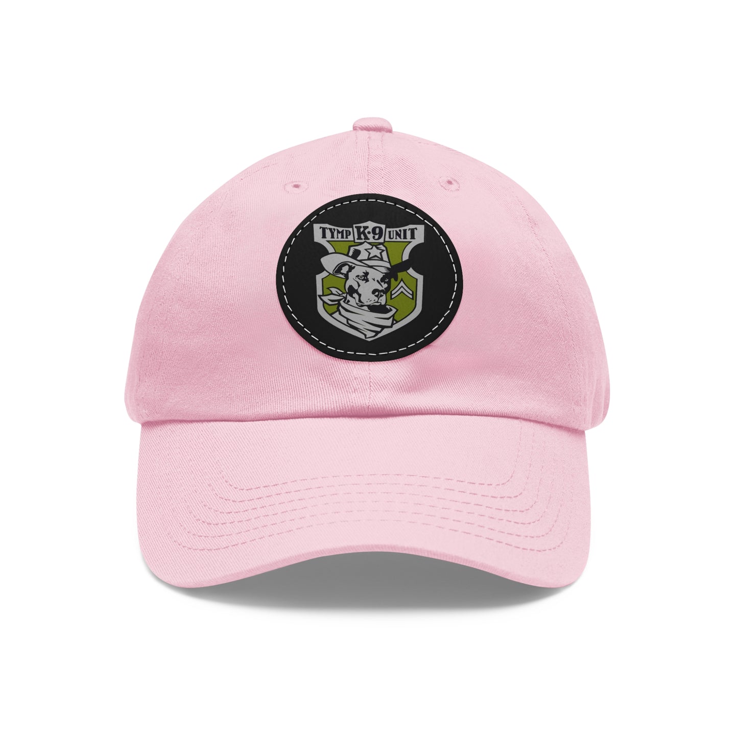 K9 Unit Corporel Dad Hat with Leather Patch (Round)