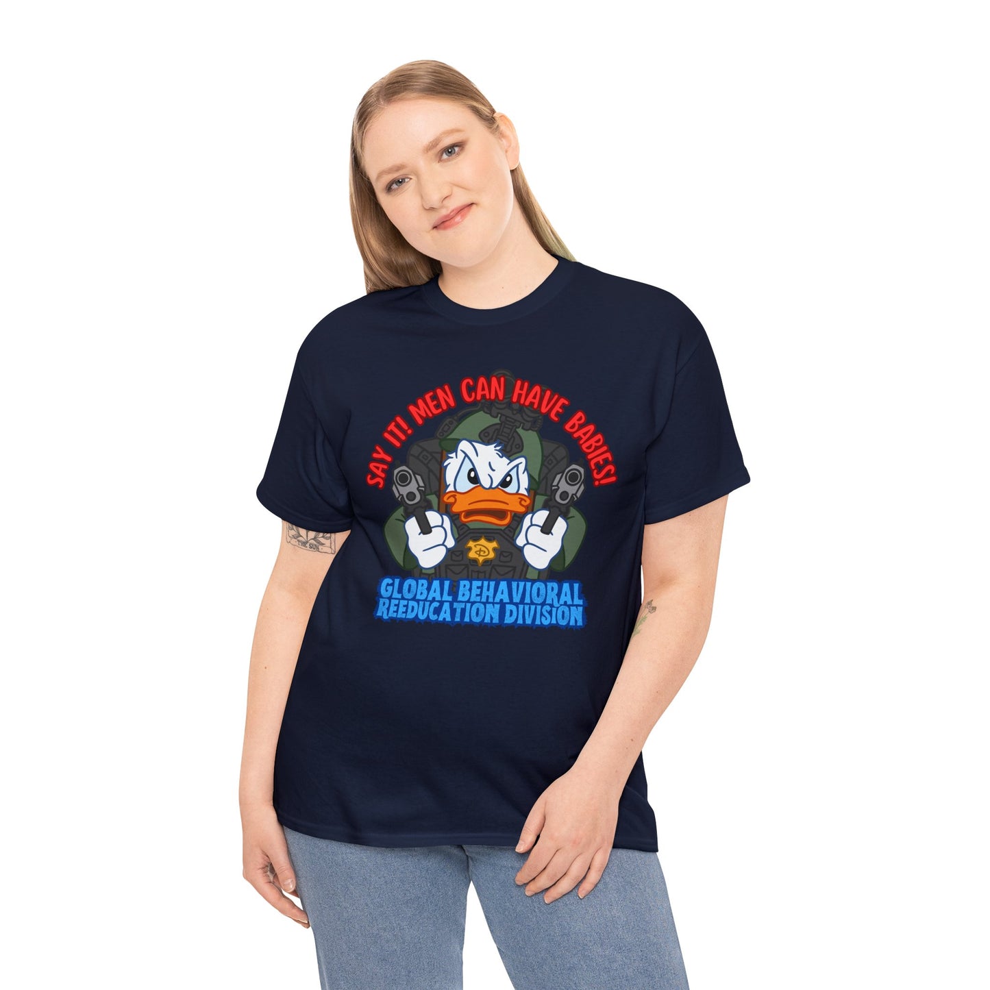 Tacti-Quack Unisex Heavy Cotton Tee!