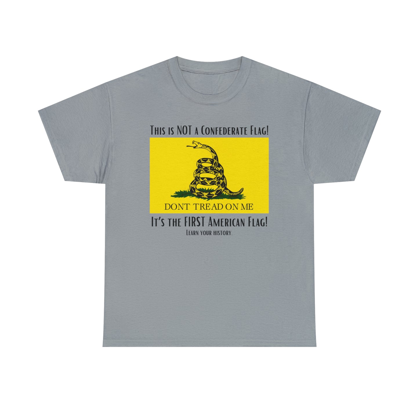 1st American Flag Unisex Heavy Cotton Tee