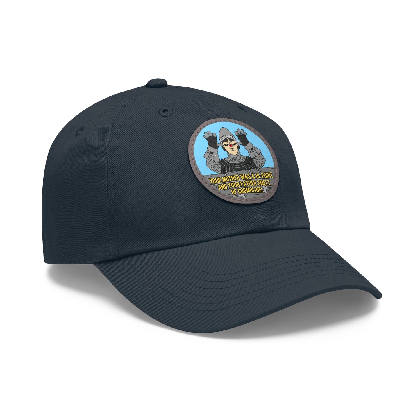 Cosmoline Taunt! Dad Hat with Leather Patch (Round)