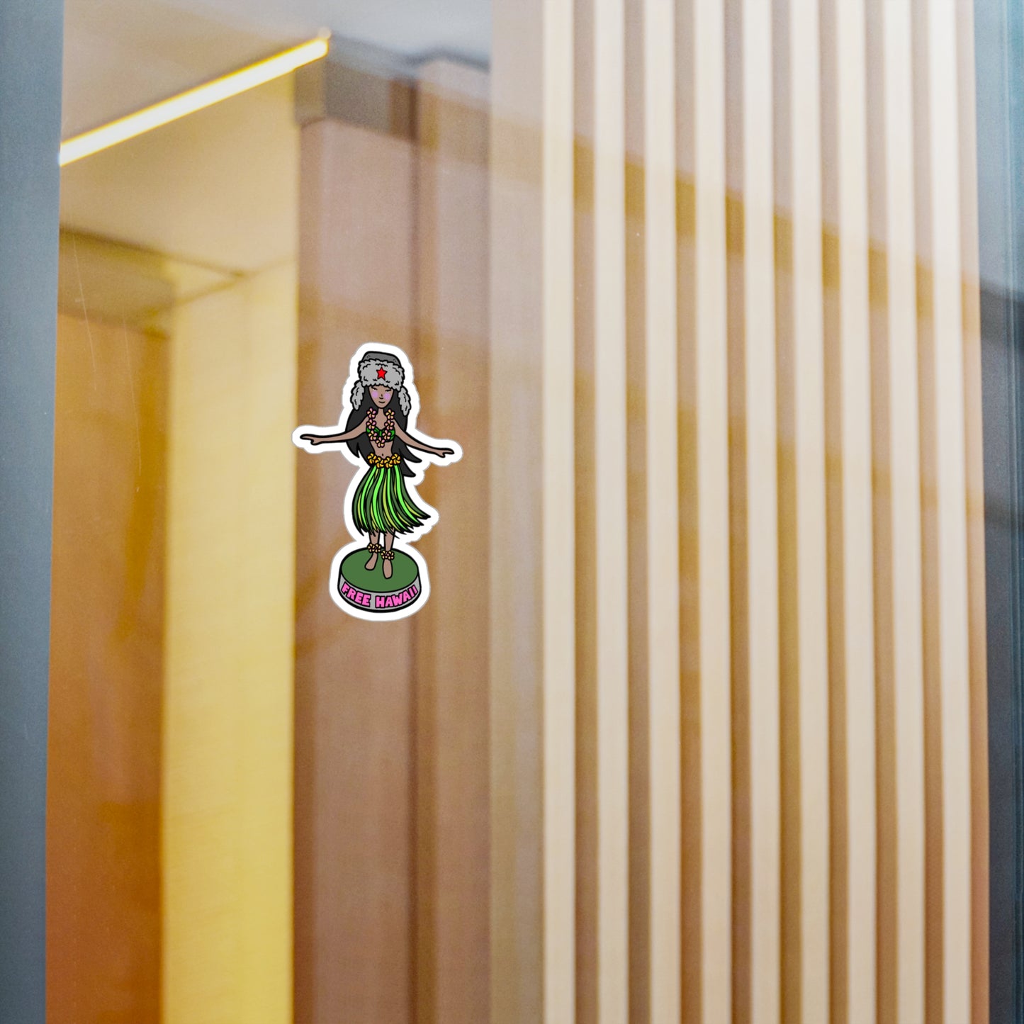 Free Hawaii! Kiss-Cut Vinyl Decals