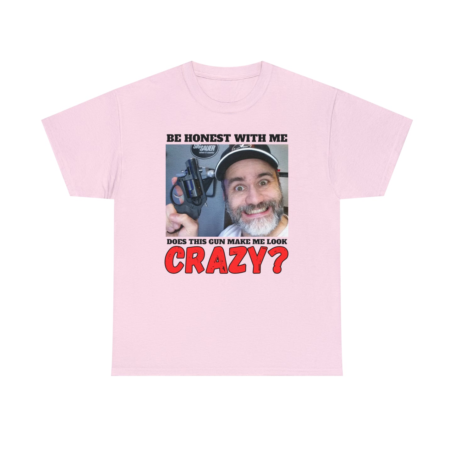 Crazy? Unisex Heavy Cotton Tee