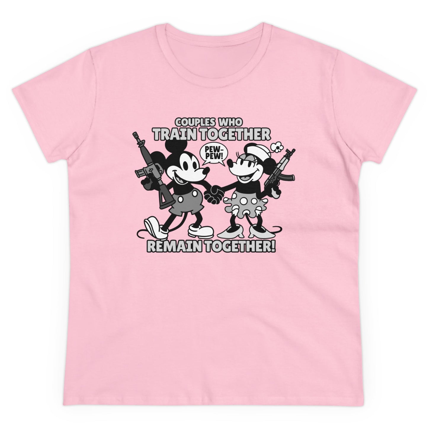 Couple's Therapy! Women's Midweight Cotton Tee