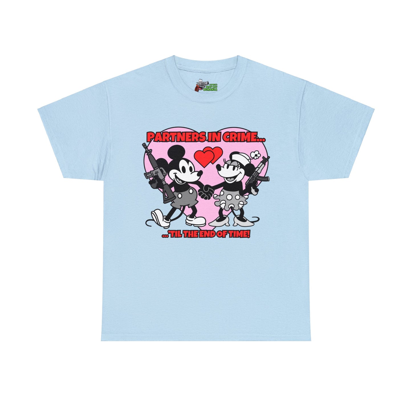 Partners in Crime! Unisex Heavy Cotton Tee