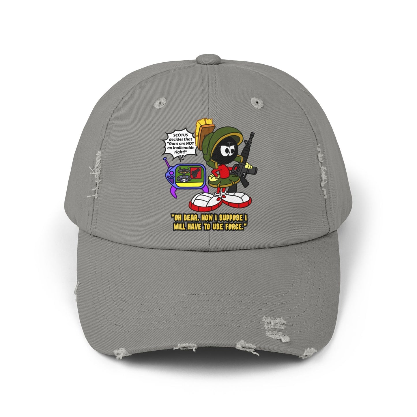 Oh, Dear! Unisex Distressed Cap