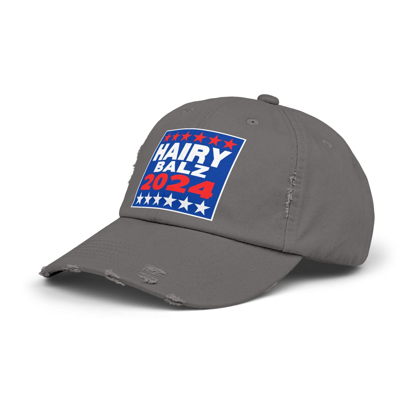 Hairy/Balz '24! Unisex Distressed Cap