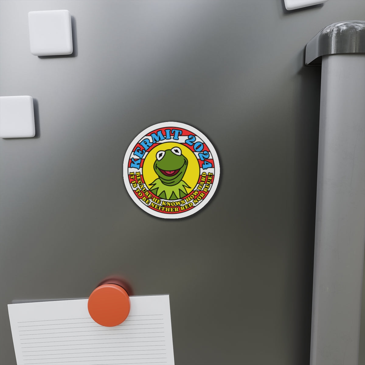 Kermit 2024! Die-Cut Magnets