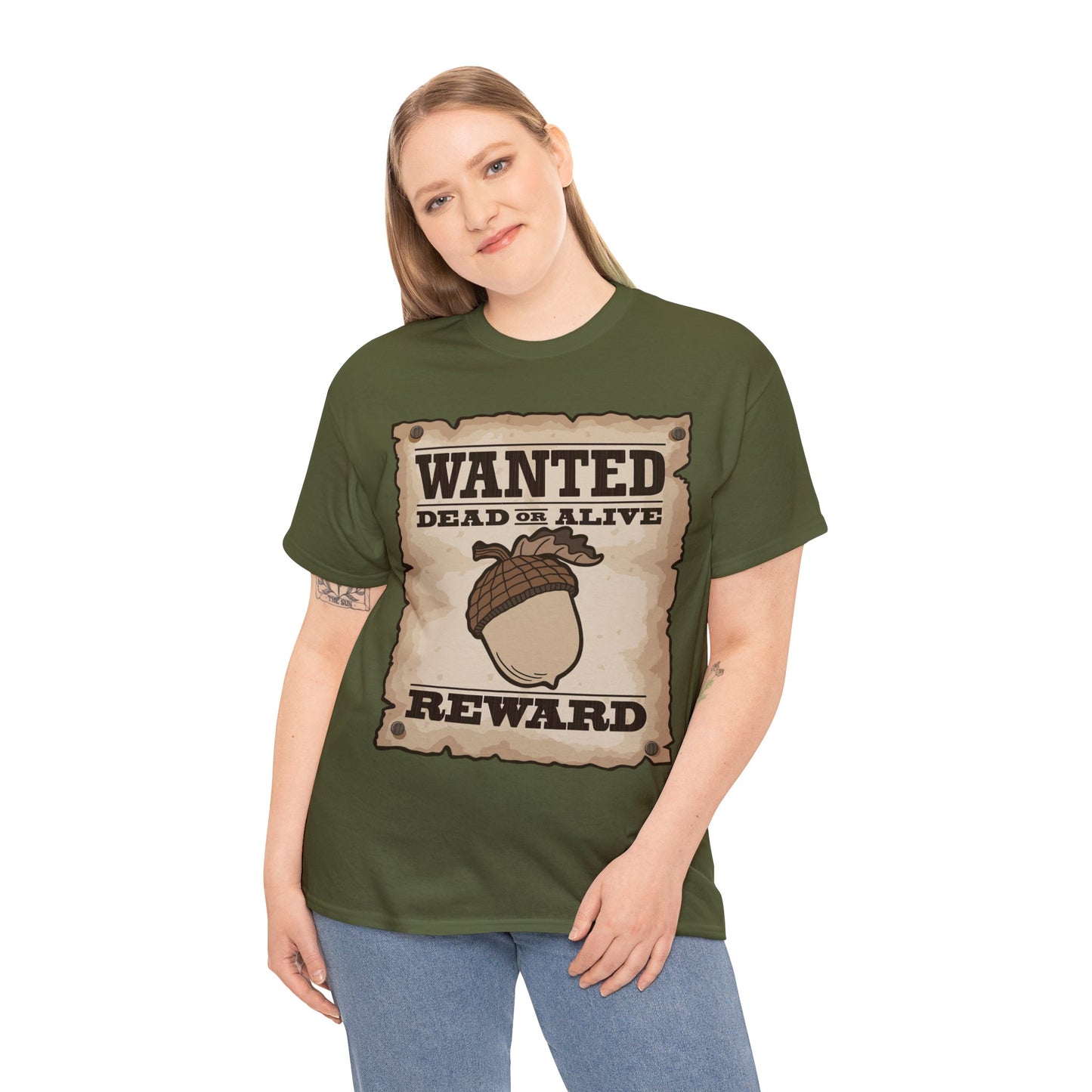 Wanted Nut! Unisex Heavy Cotton Tee