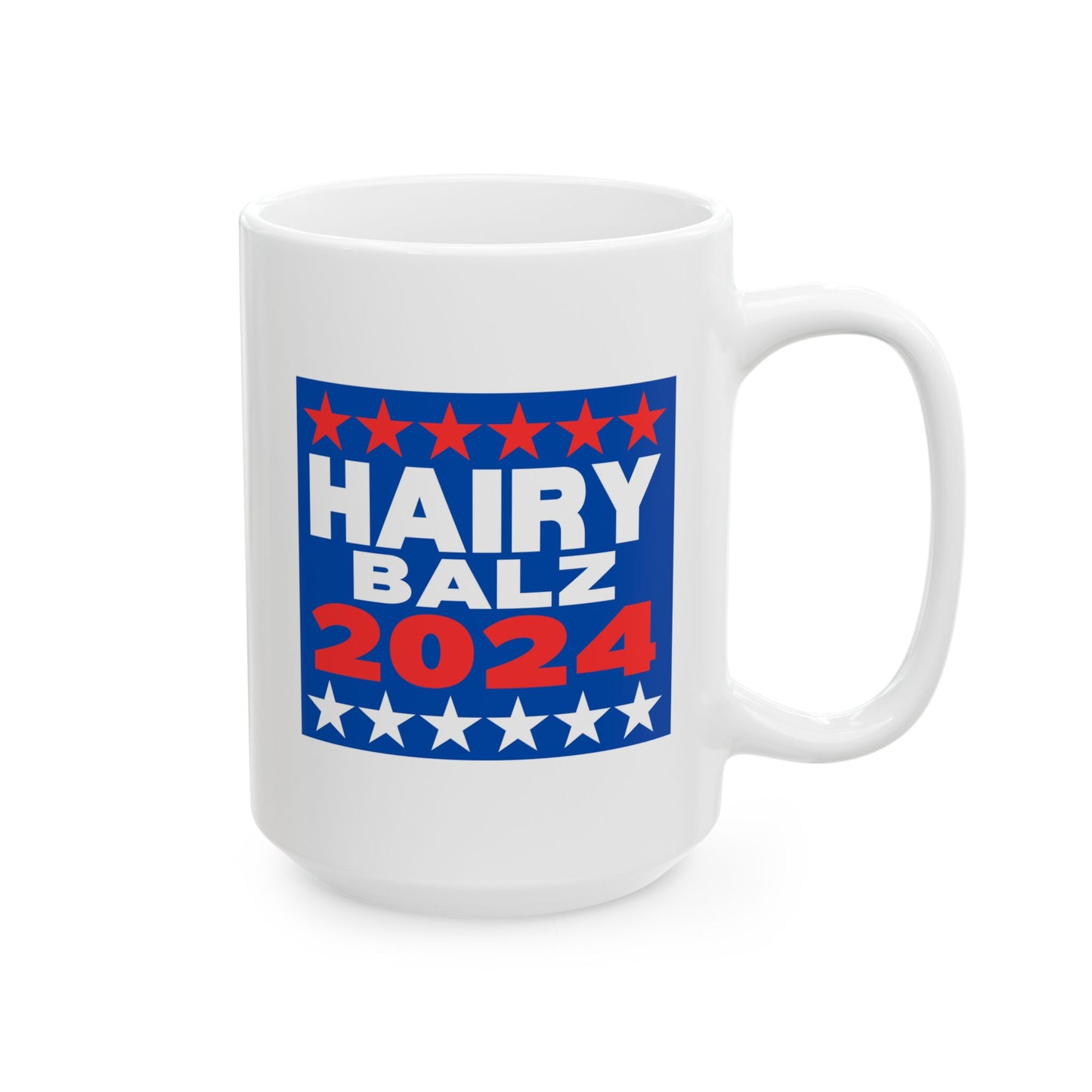 Hairy/Balz '24! Ceramic Mug, (11oz, 15oz)