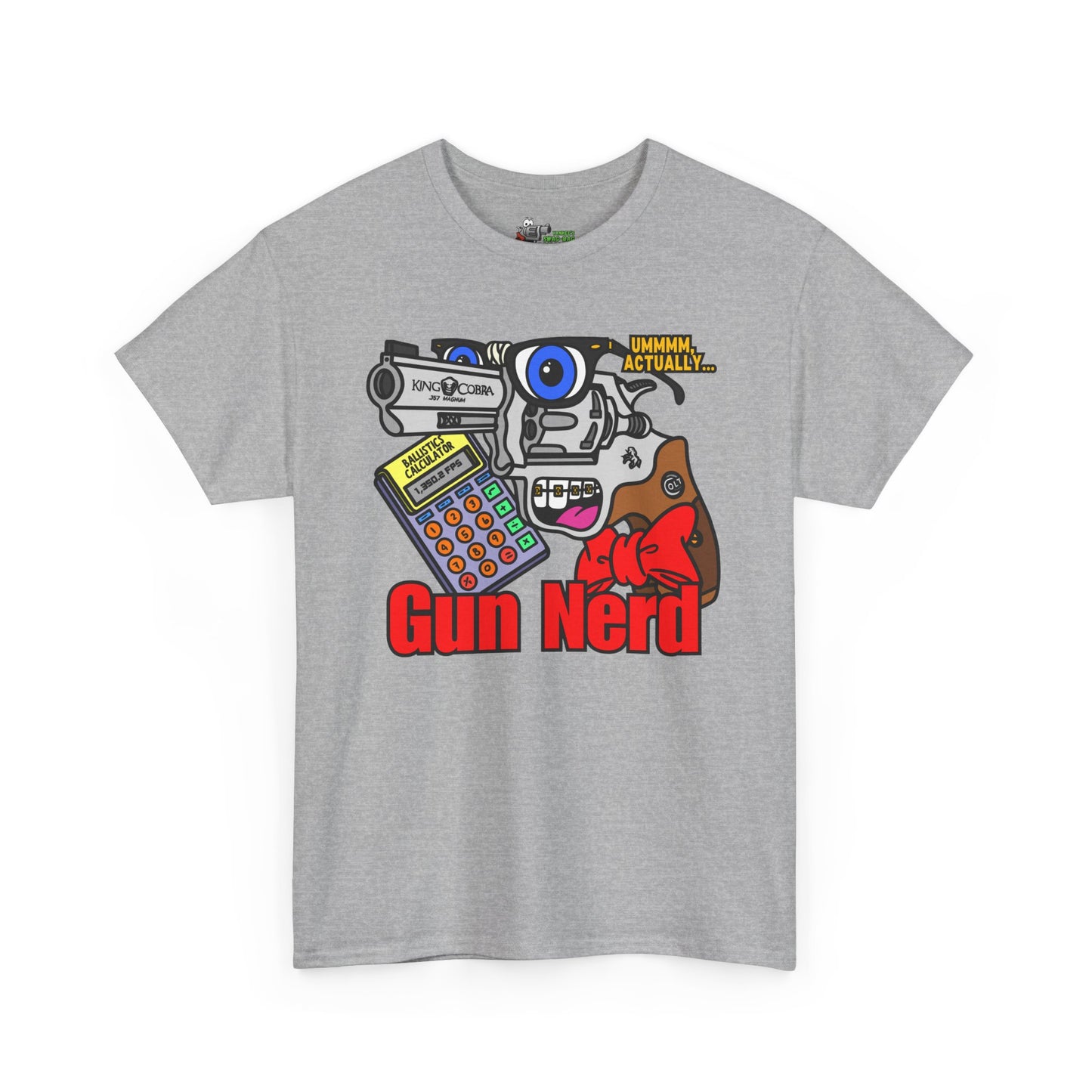 Gun Nerd! Unisex Heavy Cotton Tee