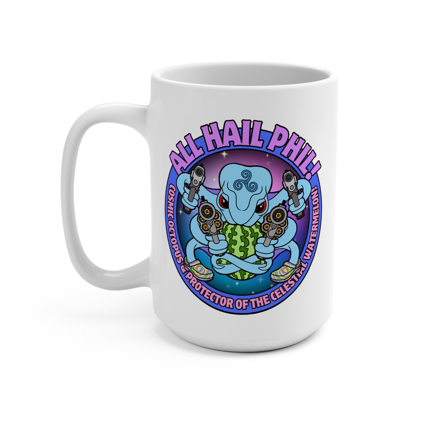 Cosmic Octopus! Mug 15oz