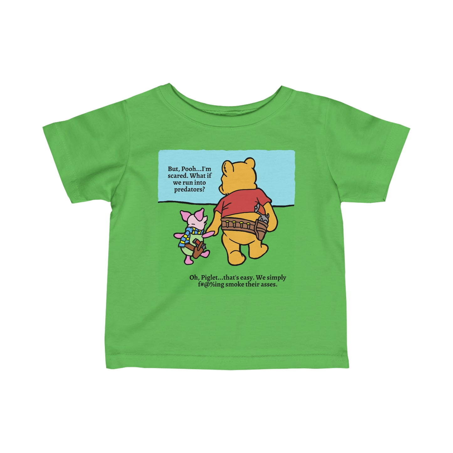 Pew & Piglet Infant Fine Jersey Tee