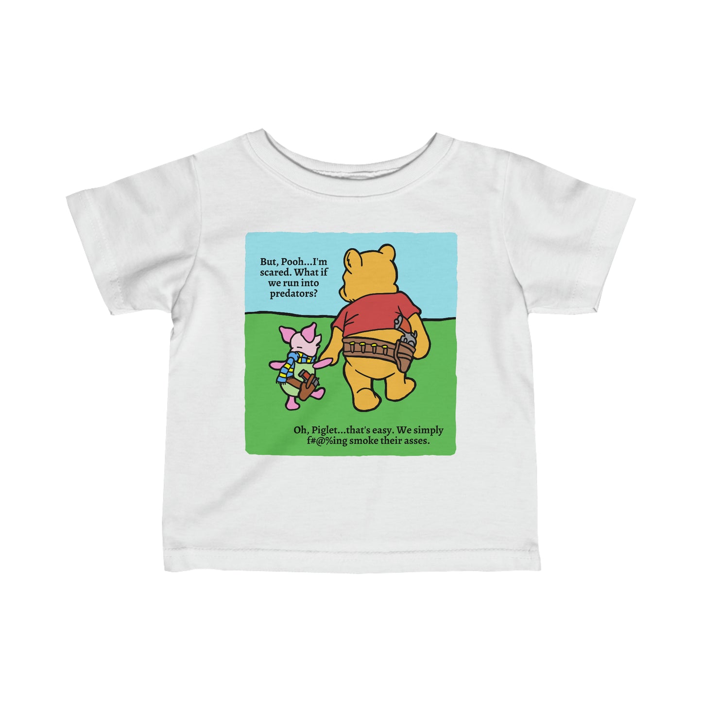 Pew & Piglet Infant Fine Jersey Tee