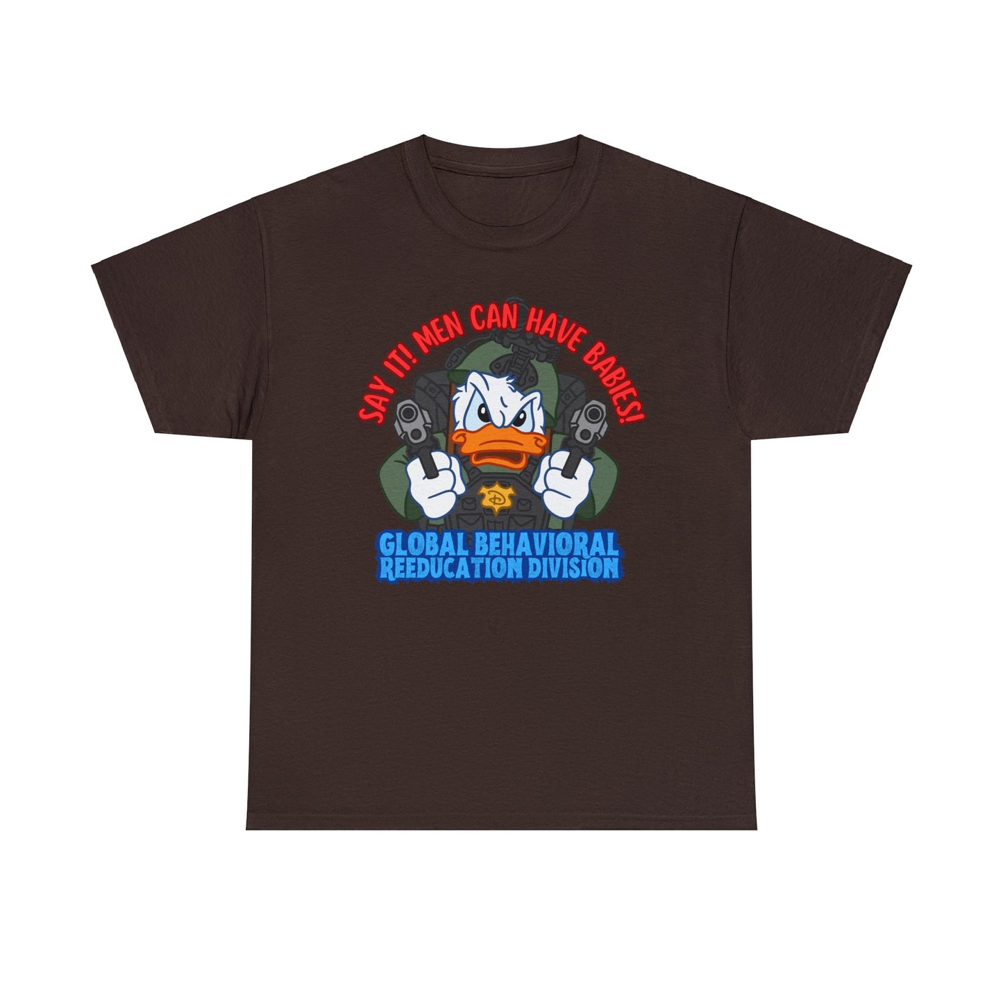 Tacti-Quack Unisex Heavy Cotton Tee!