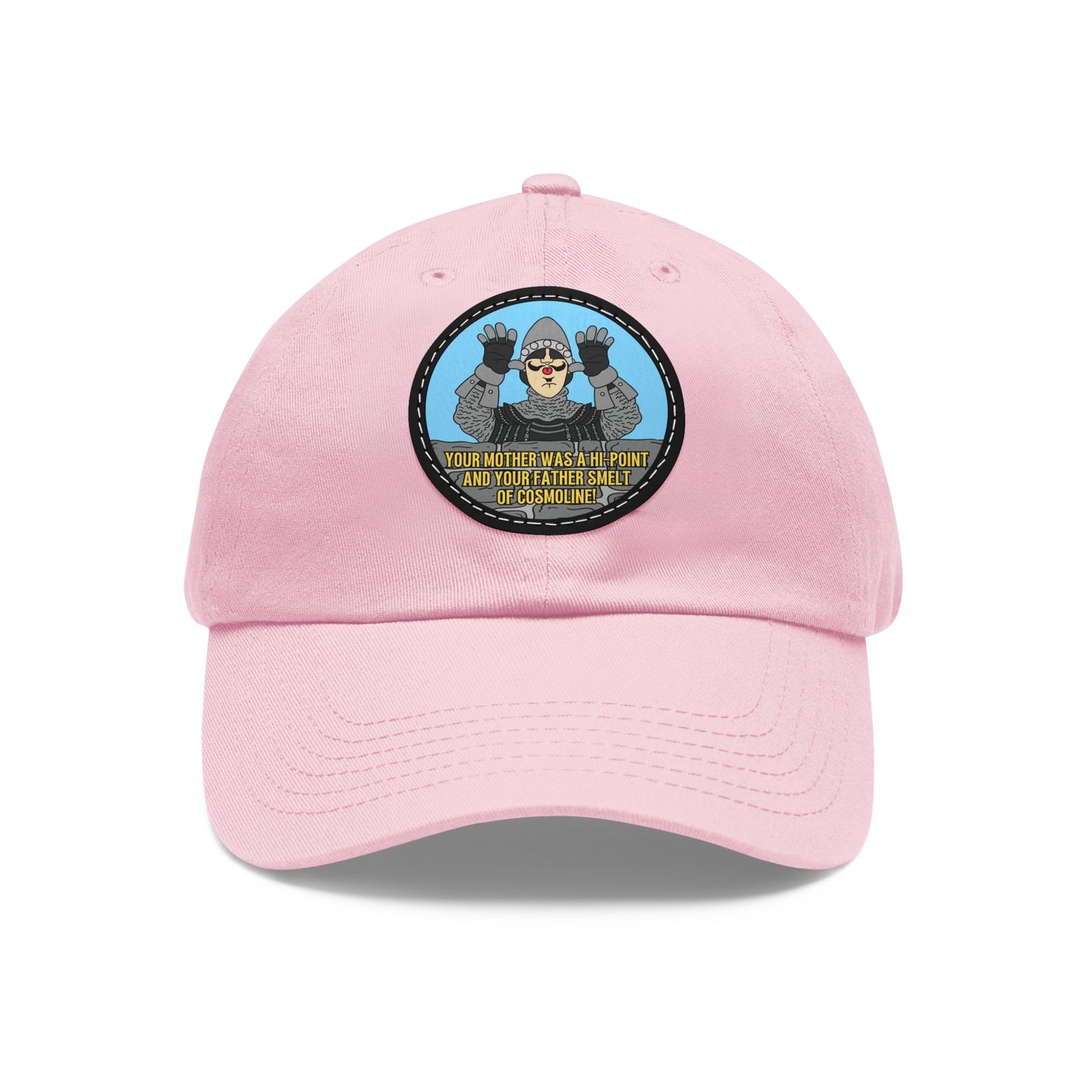 Cosmoline Taunt! Dad Hat with Leather Patch (Round)