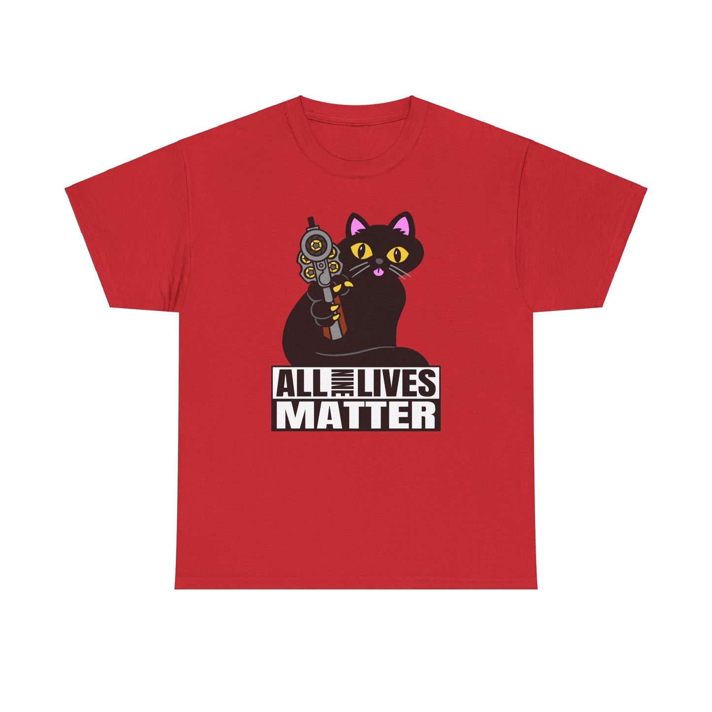 ALL9LIVES Matter! Unisex Heavy Cotton Tee