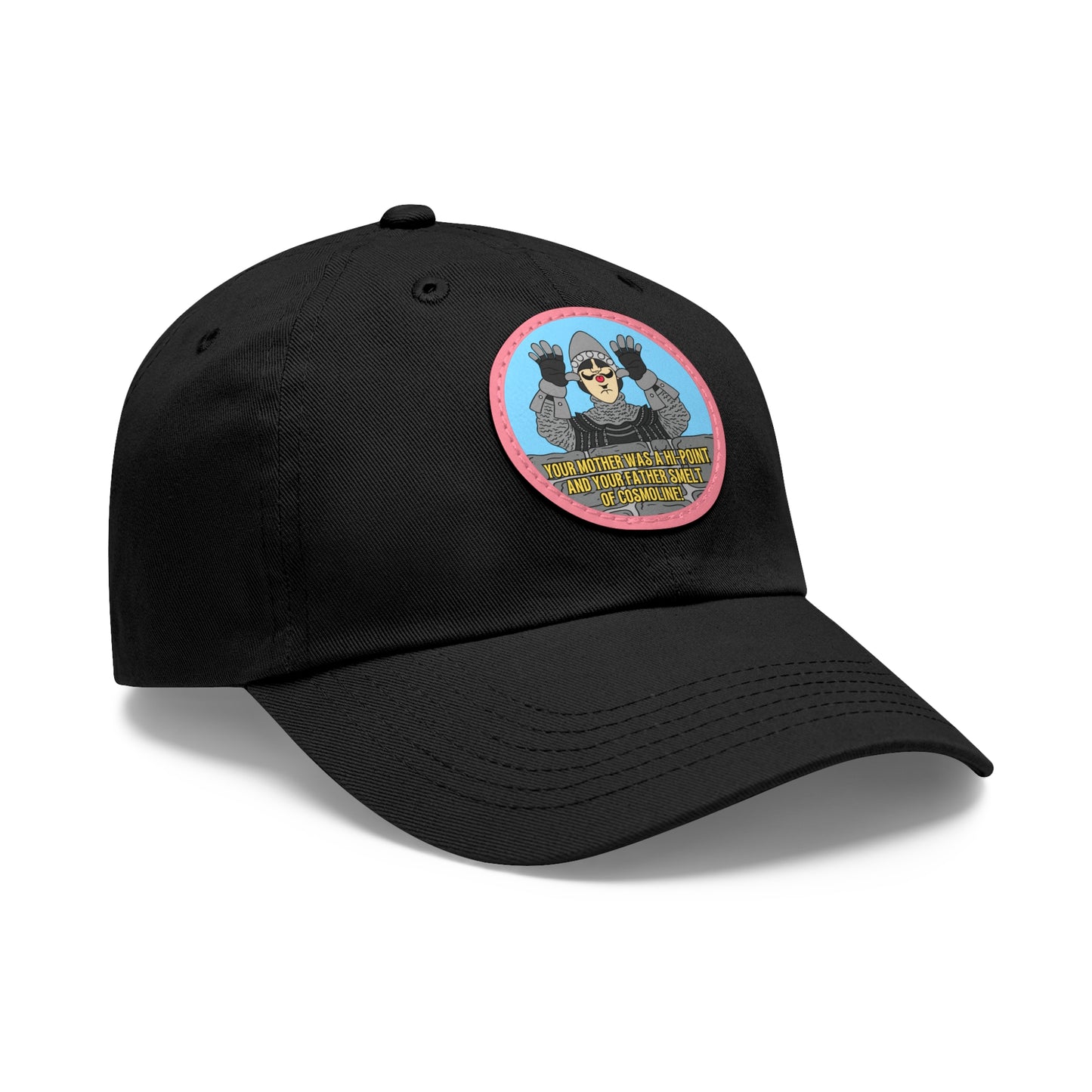 Cosmoline Taunt! Dad Hat with Leather Patch (Round)