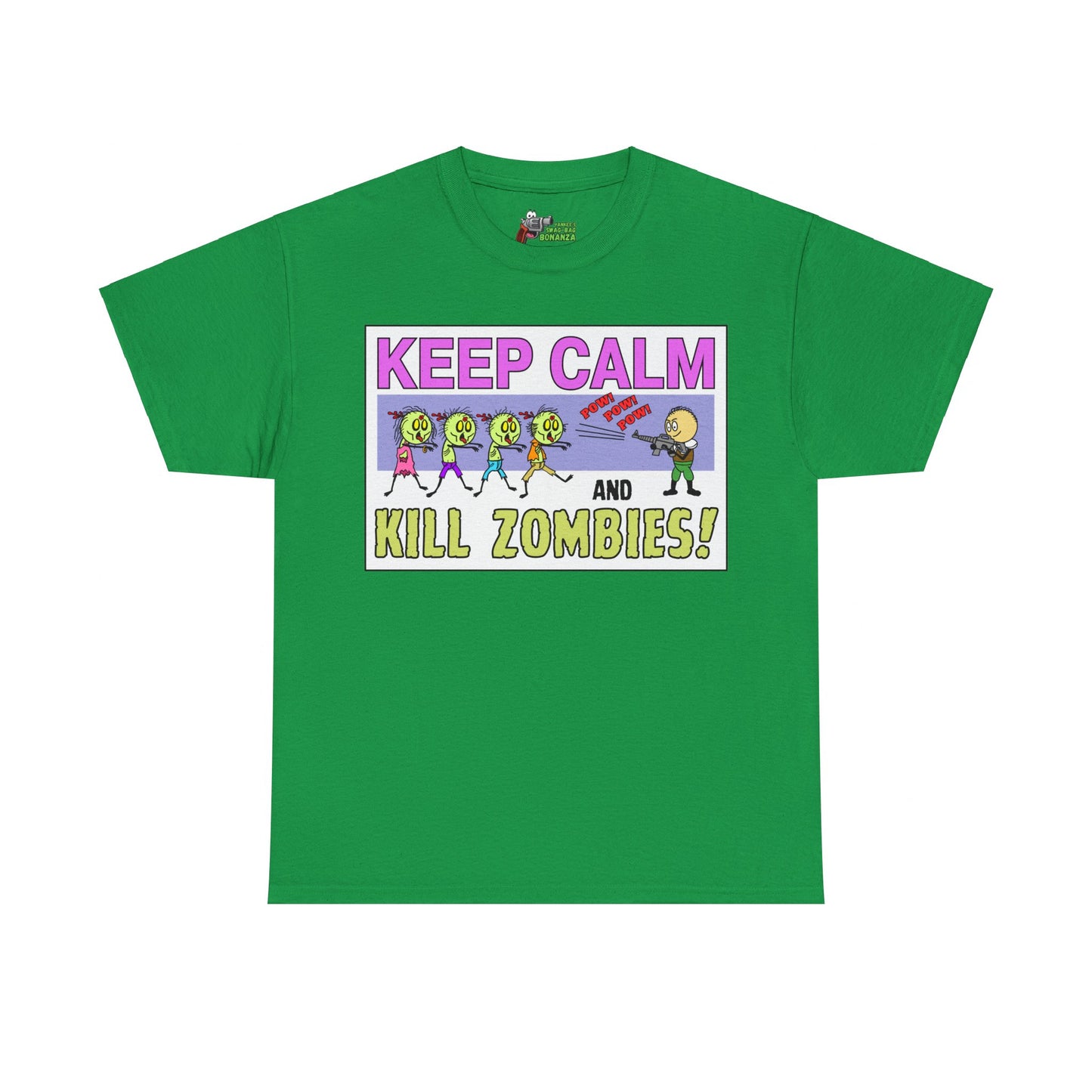 Kill Zombies! Unisex Heavy Cotton Tee