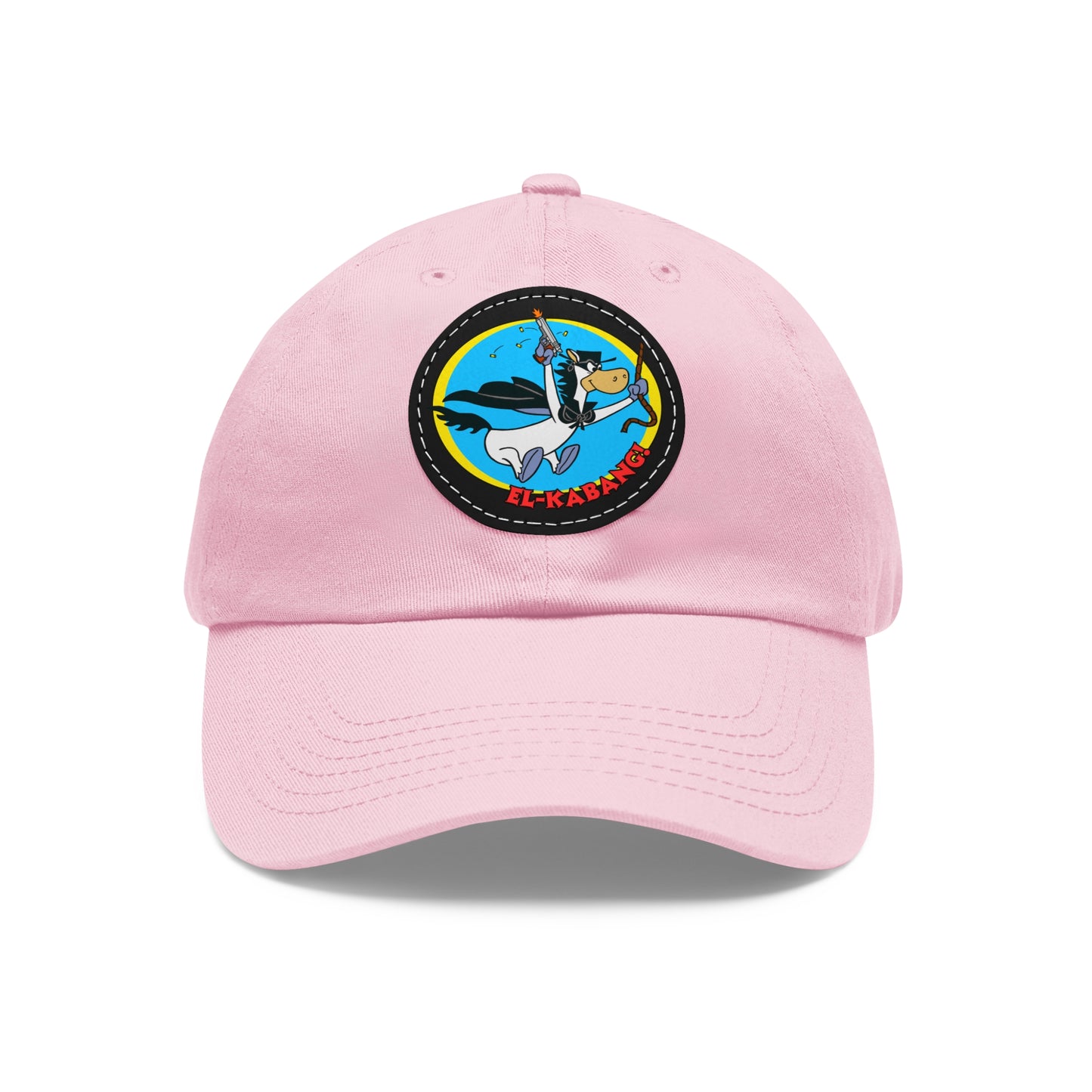 El-Kabang! Dad Hat with Leather Patch (Round)