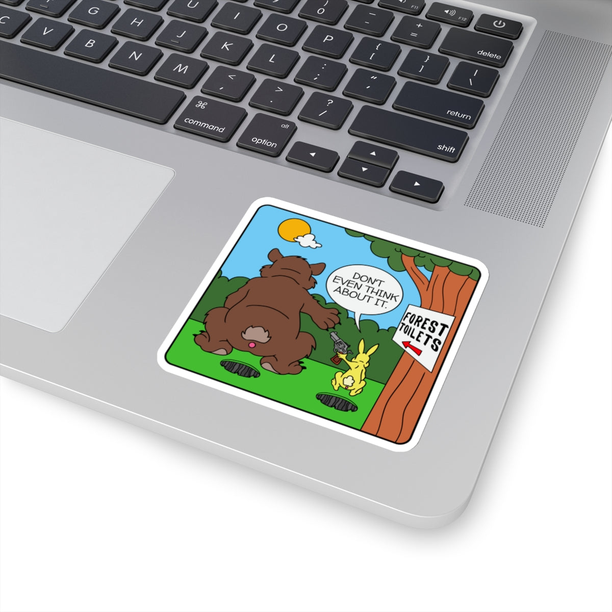 Don't Even Think About It! Kiss-Cut Stickers