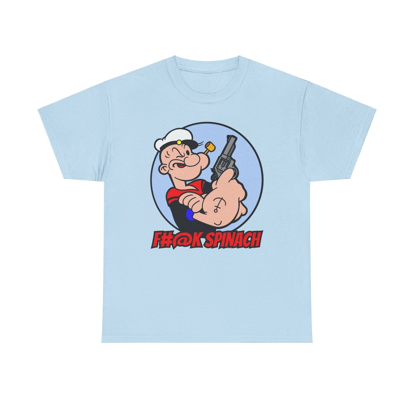 F#@K Spinach! Unisex Heavy Cotton Tee