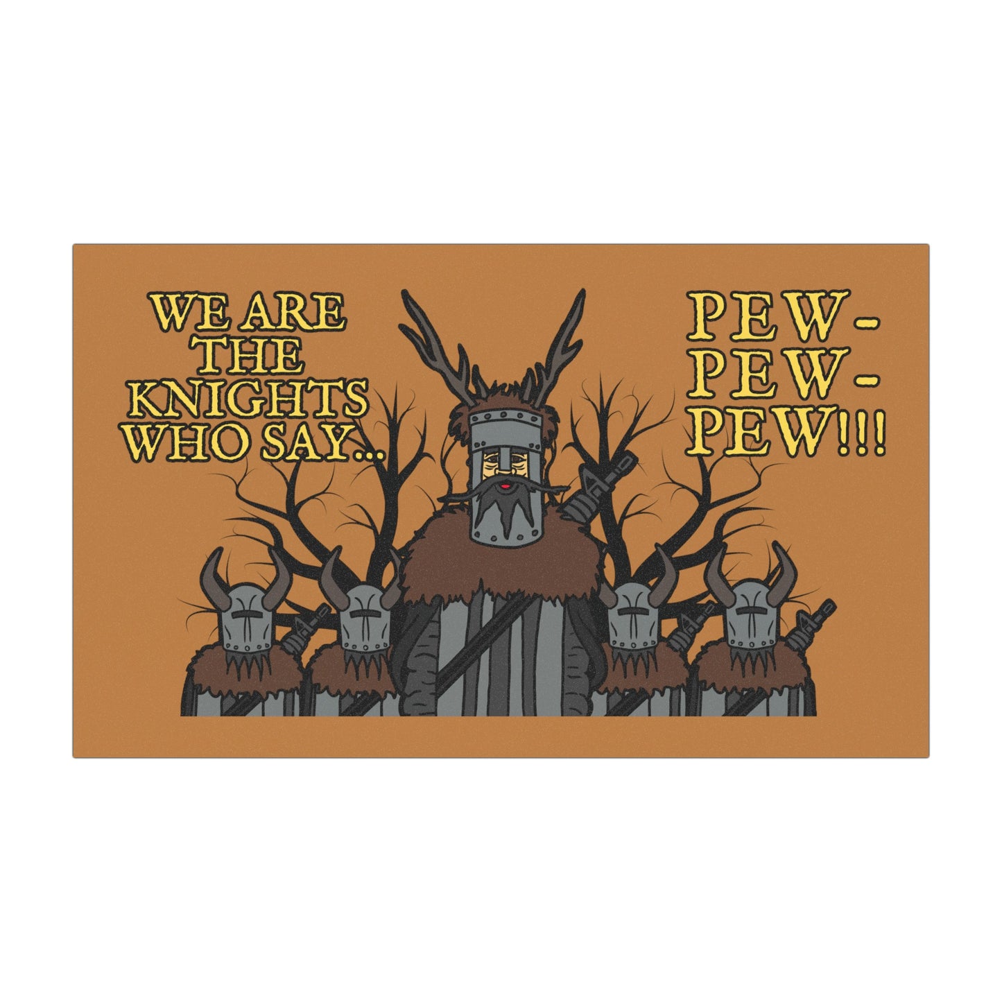 Knights of Pew! Car Magnets