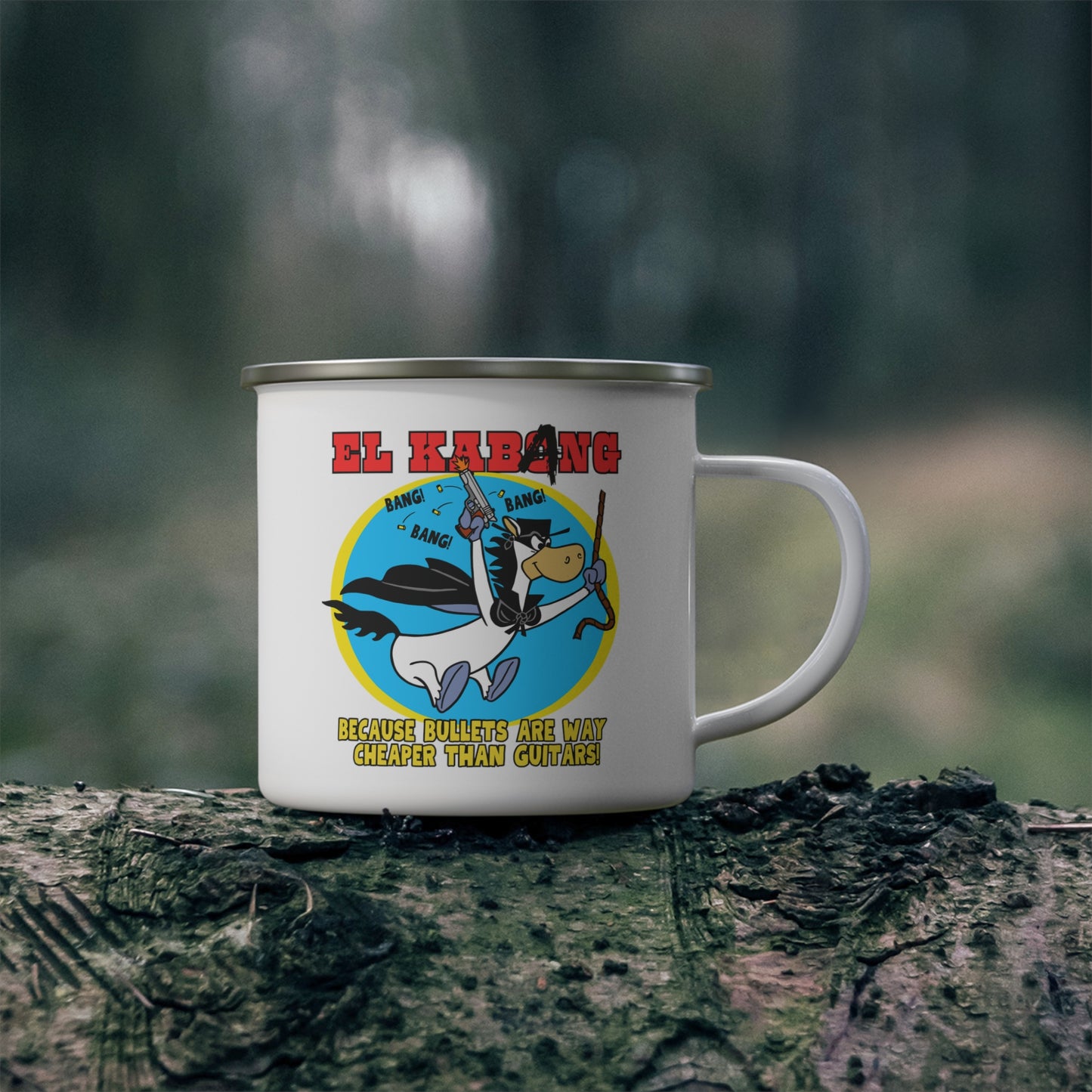 El Kabang! Enamel Camping Mug