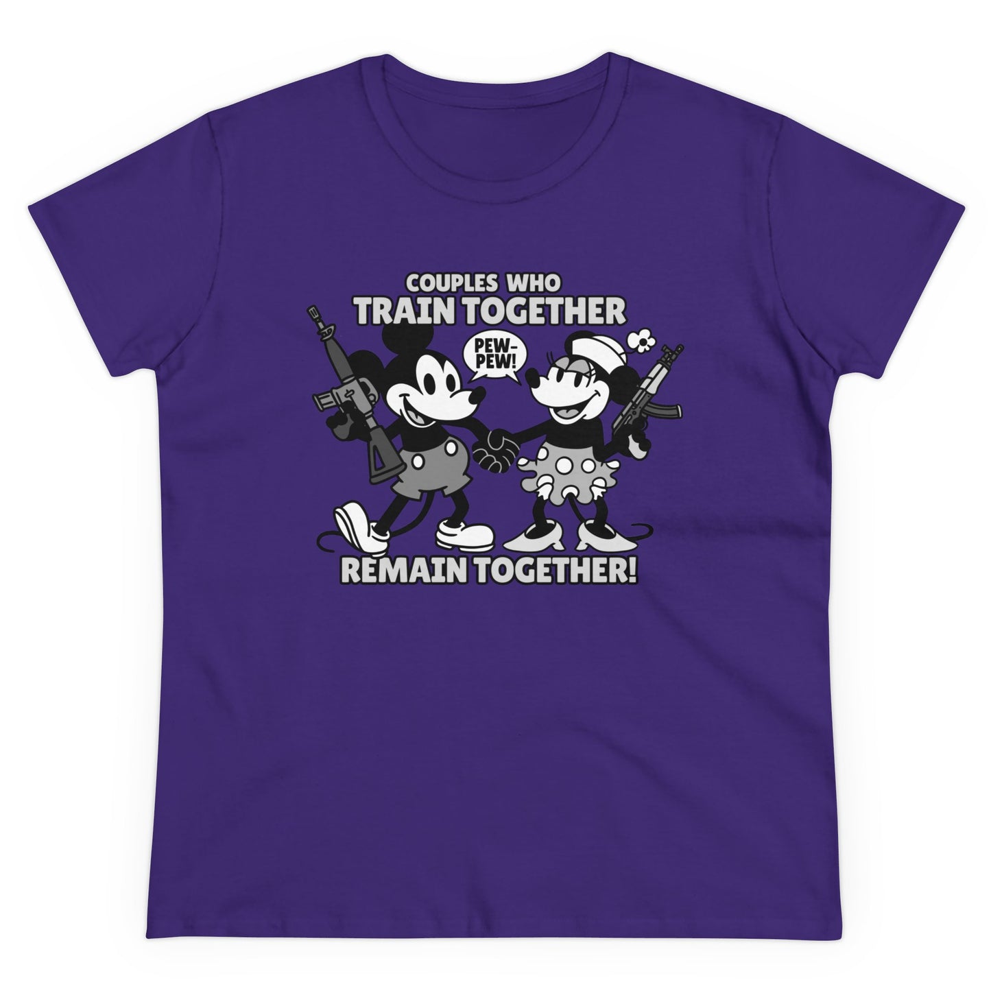 Couple's Therapy! Women's Midweight Cotton Tee