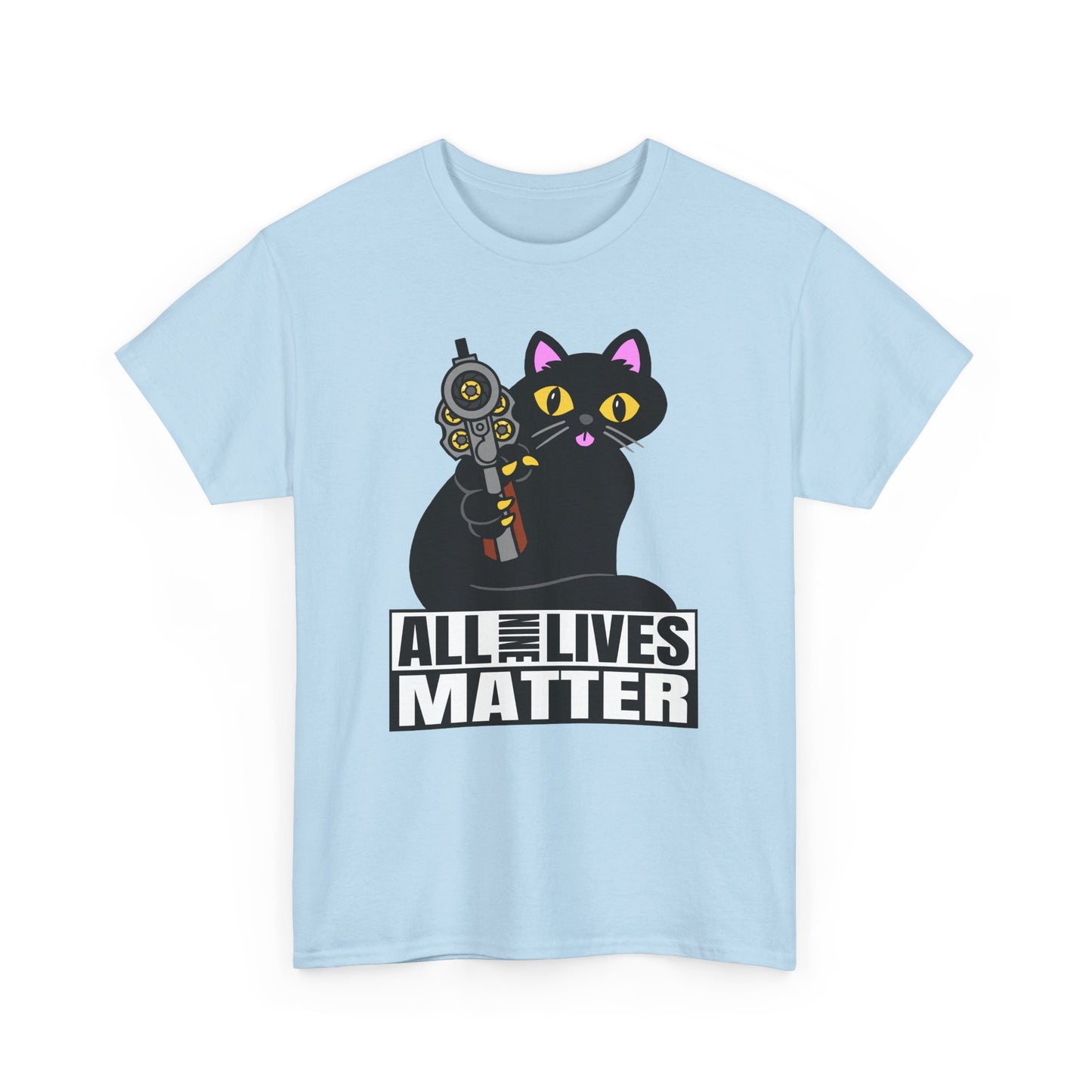 ALL9LIVES Matter! Unisex Heavy Cotton Tee