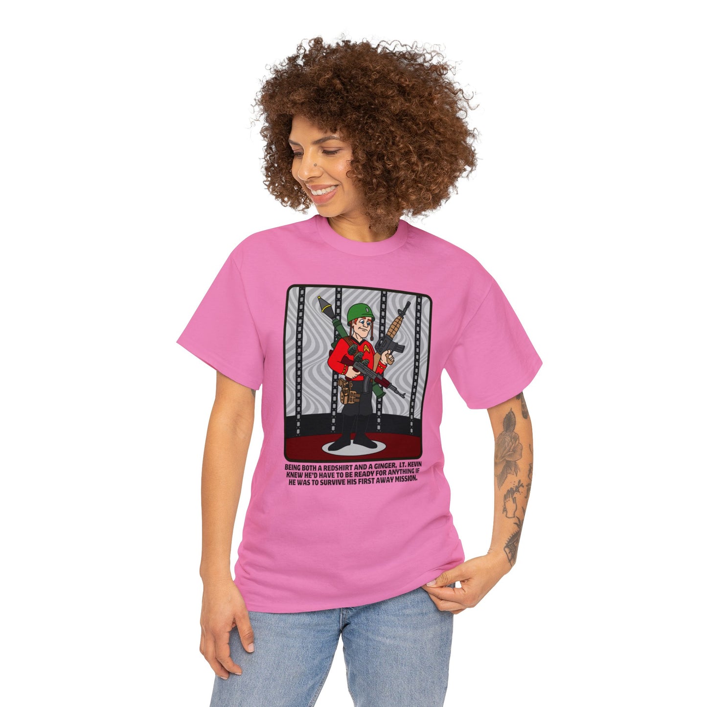 Ginger Redshirt Unisex Heavy Cotton Tee