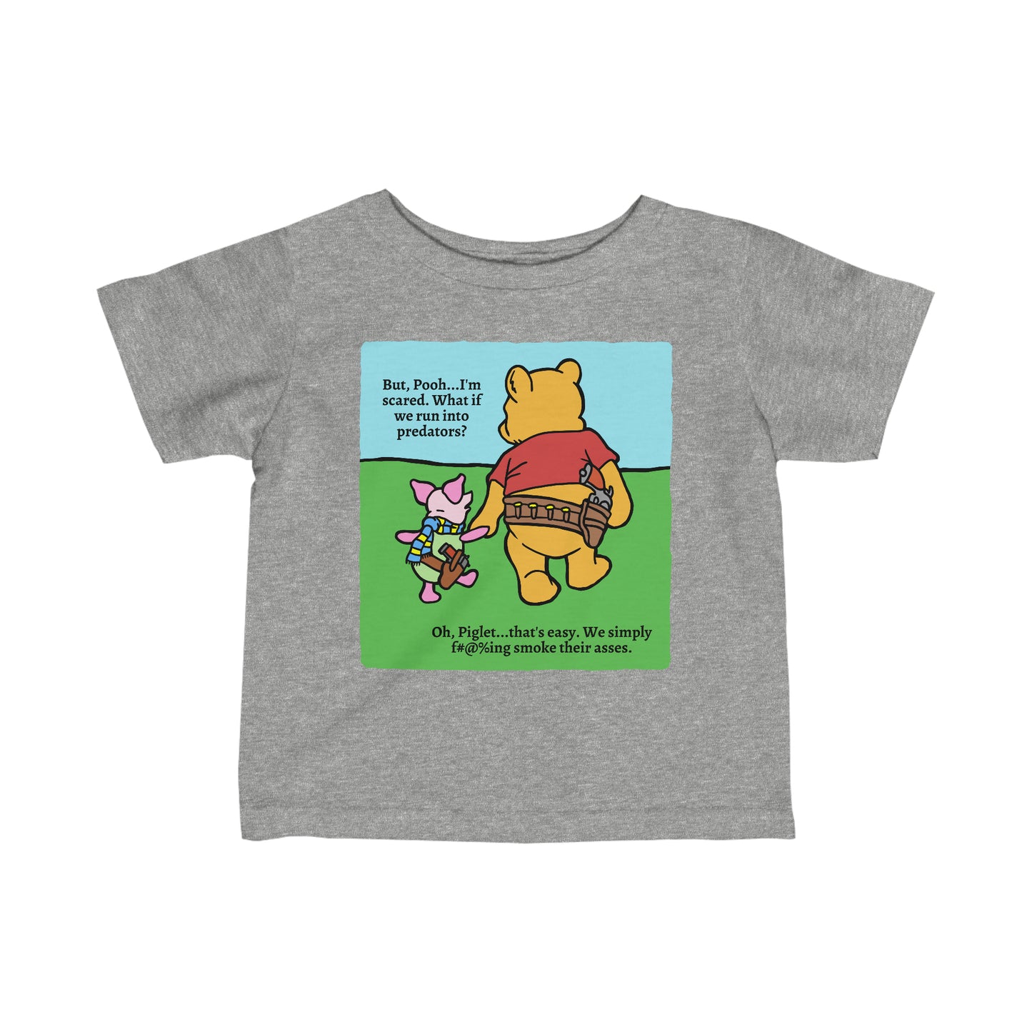 Pew & Piglet Infant Fine Jersey Tee