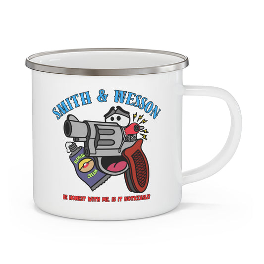 S&W Blemish Enamel Camping Mug