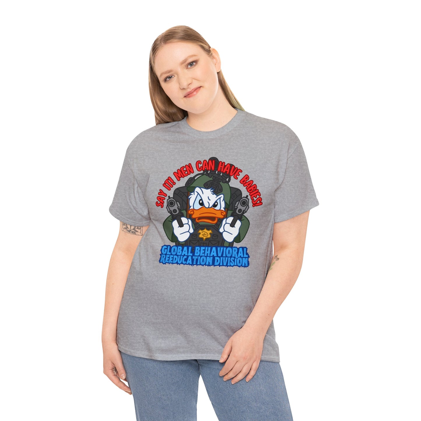 Tacti-Quack Unisex Heavy Cotton Tee!