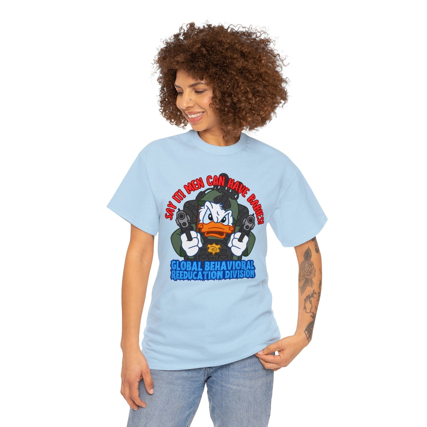 Tacti-Quack Unisex Heavy Cotton Tee!
