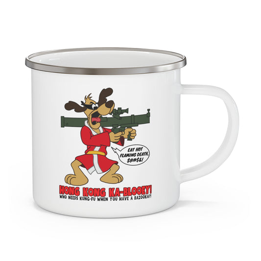 Hong Kong Ka-Blooey! Enamel Camping Mug