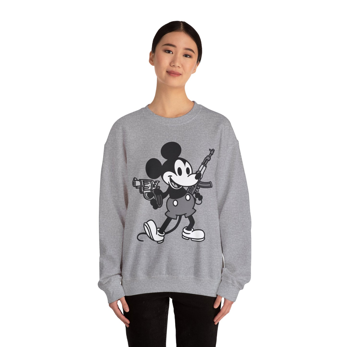 Mouse Guns! Unisex Heavy Blend™ Crewneck Sweatshirt